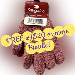 Snuggado Pink Women’s Winter Gloves